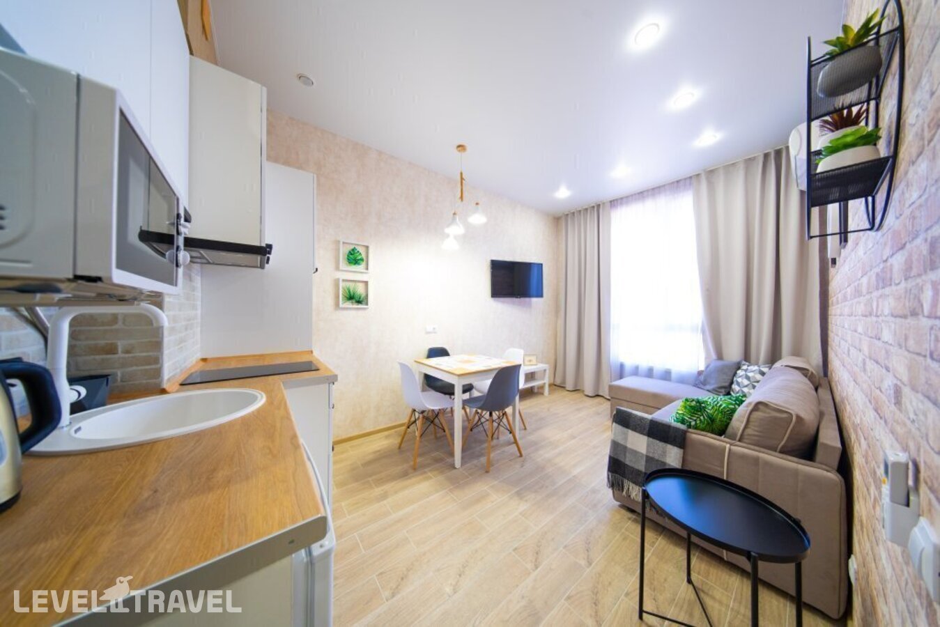 фотографии номера Апартаменты отеля Апартаменты More Apartments на Кувшинок 8-5 в Россия(Сириус) - фото №23