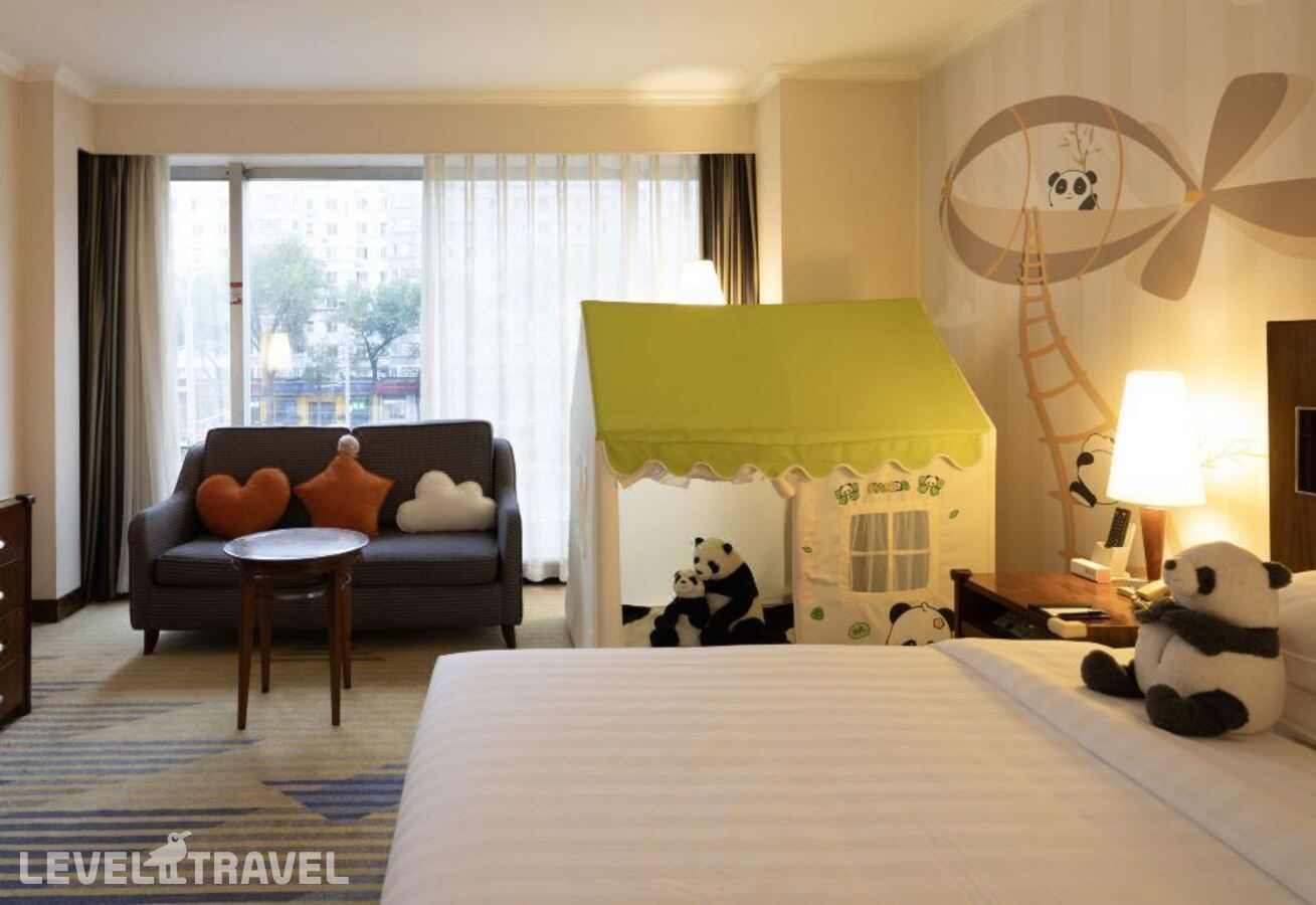 фотографии номера Номер семейный Panda отеля Beijing Xinqiao Hotel в Китай(Пекин) - фото №3