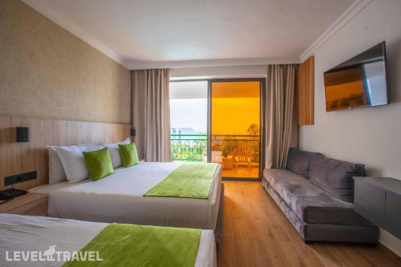 фотографии номера Номер семейный с видом на сад отеля Argana Hotel в Марокко(Агадир) - фото №5