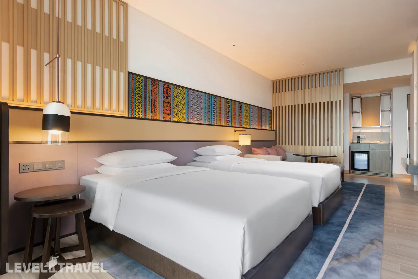 фотографии номера Делюкс (две односпальные кровати) отеля Hyatt Regency Sanya Tianli Bay в Китай(Санья) - фото №1