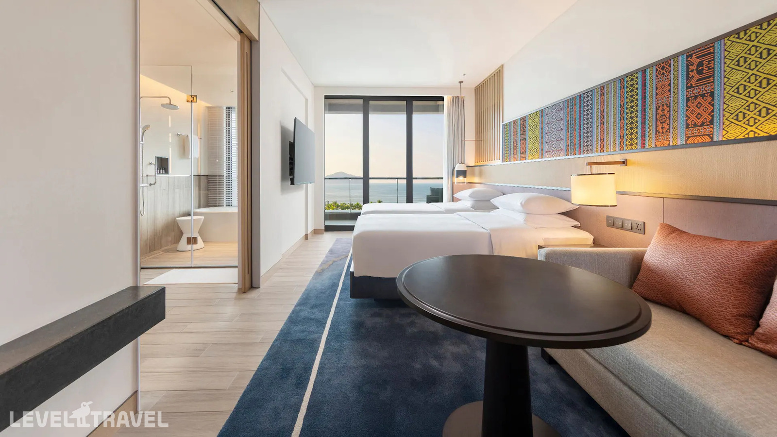 фотографии номера Клубный с видом на океан (две односпальные кровати) отеля Hyatt Regency Sanya Tianli Bay в Китай(Санья) - фото №1