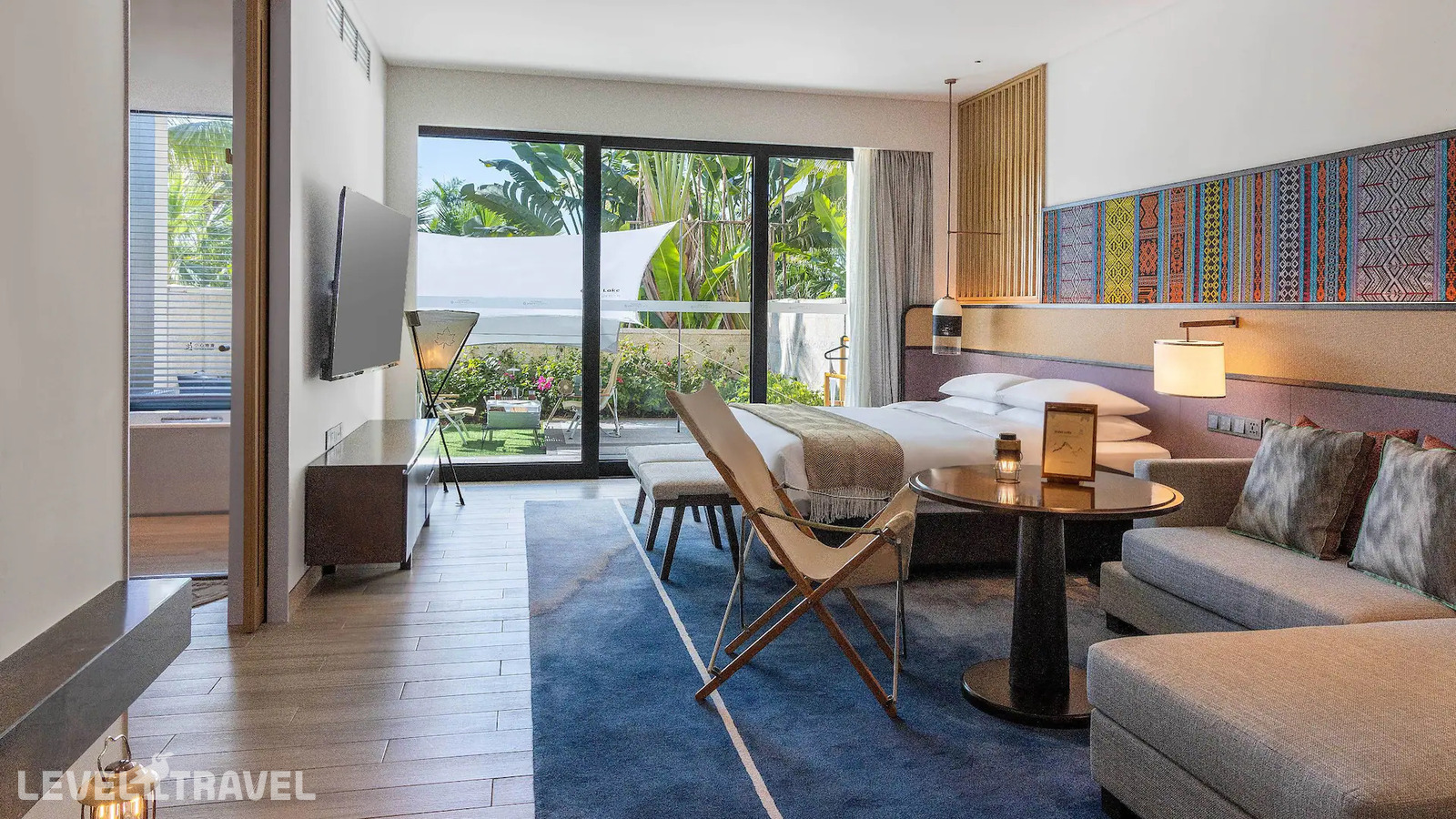 фотографии номера Делюкс с видом во внутренний дворик отеля Hyatt Regency Sanya Tianli Bay в Китай(Санья) - фото №3