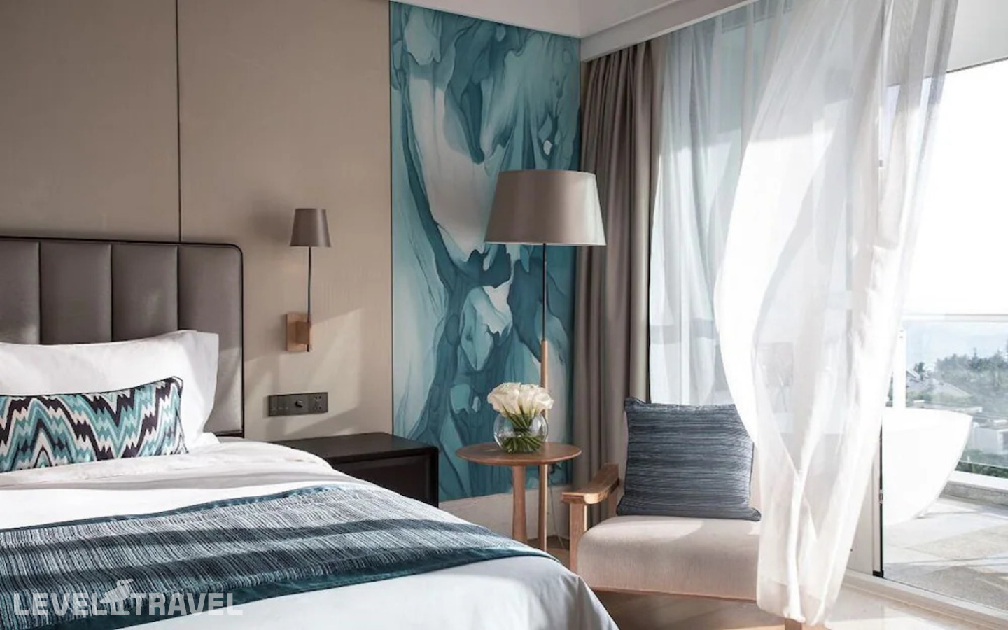 фотографии номера Улучшенный номер отеля Wyndham Sanya Bay в Китай(Санья) - фото №3