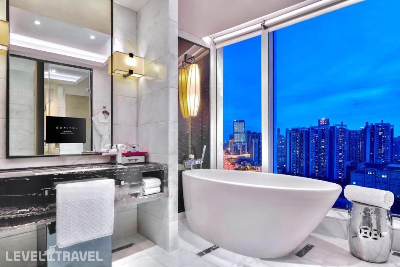 фотографии номера Номер Роскошный отеля Sofitel Sunrich в Китай(Гуанчжоу) - фото №2