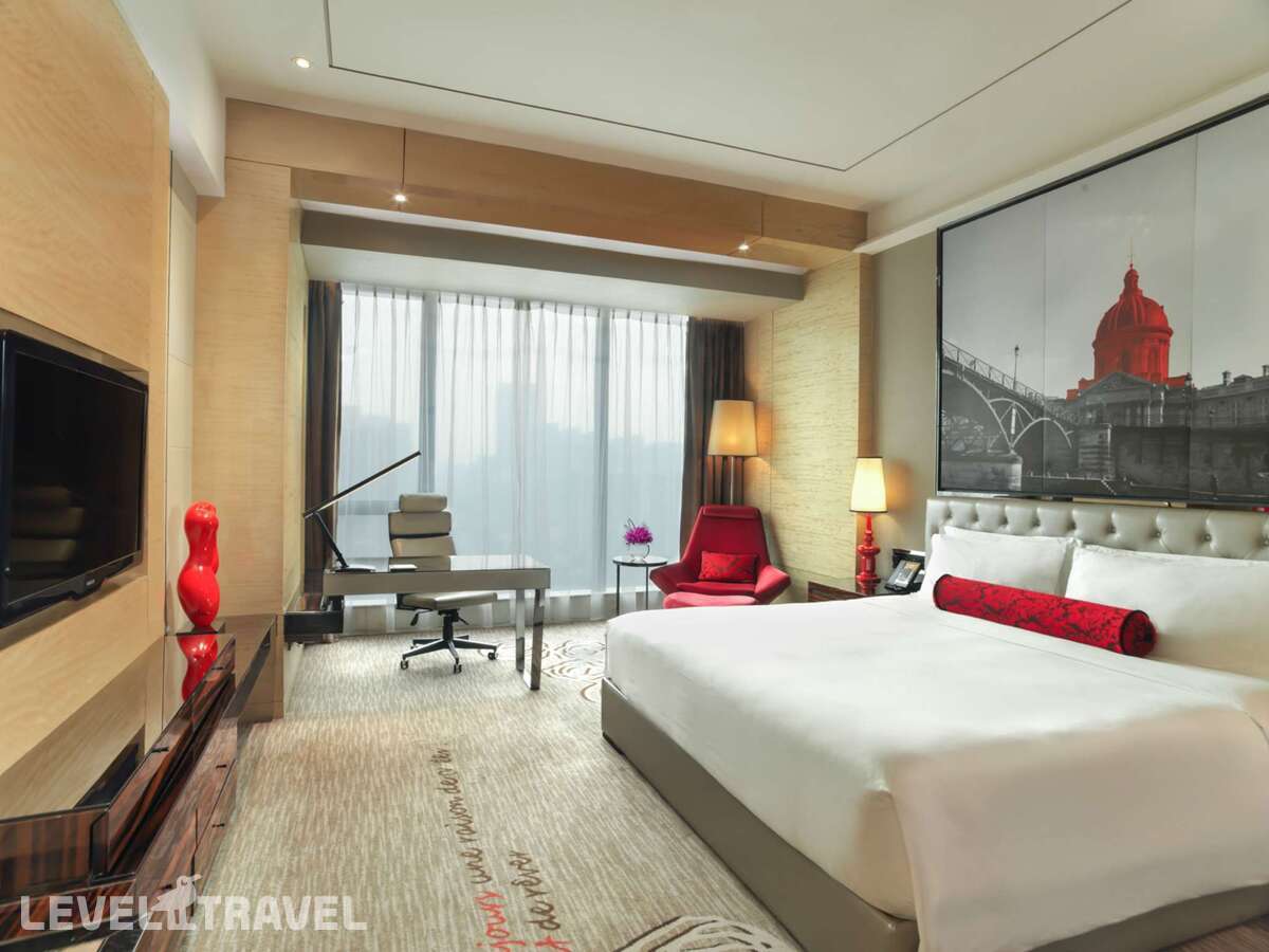 фотографии номера Семейный номер отеля Sofitel Sunrich в Китай(Гуанчжоу) - фото №1