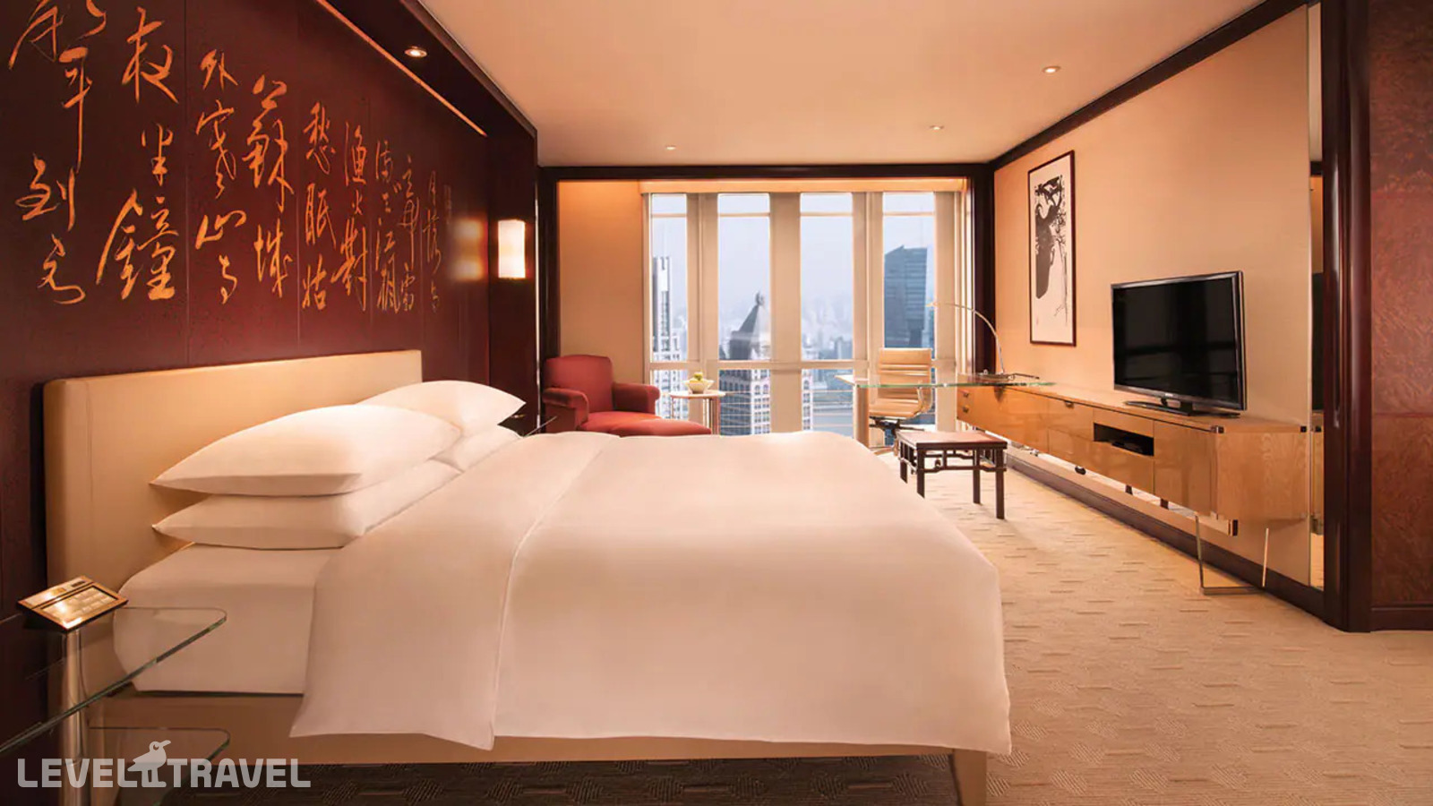 фотографии номера Клубный гранд с видом на реку отеля Grand Hyatt Shanghai в Китай(Шанхай) - фото №1