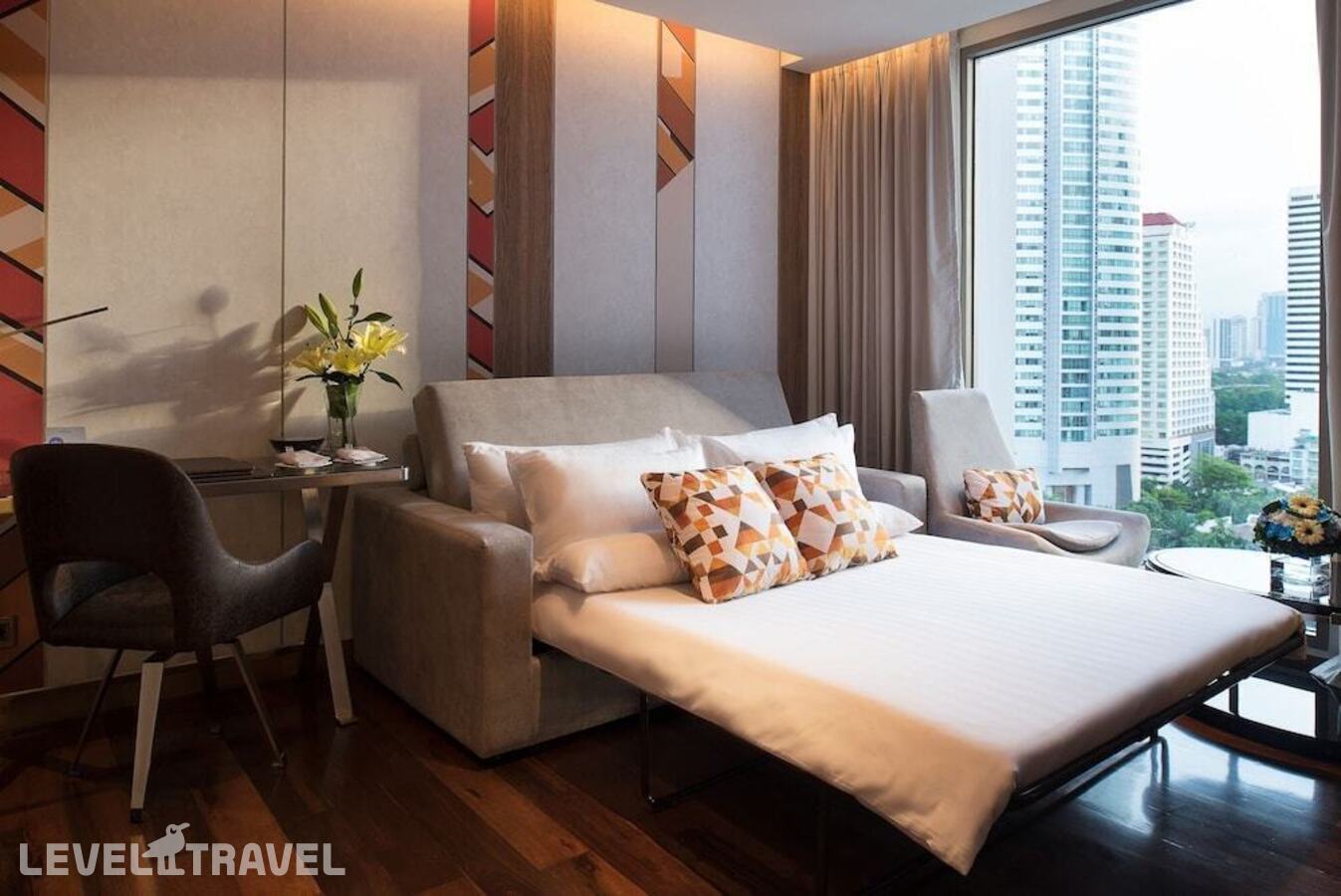 фотографии номера Двухместный люкс Семейный двуспальная кровать отеля Novotel Bangkok Sukhumvit 20 в Таиланд(Бангкок) - фото №14
