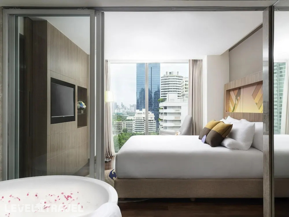 фотографии номера Двухместный люкс Семейный двуспальная кровать отеля Novotel Bangkok Sukhumvit 20 в Таиланд(Бангкок) - фото №8