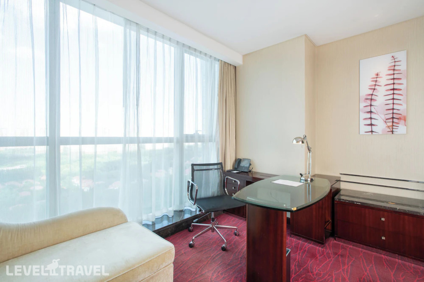 фотографии номера Делюкс с видом на город отеля Beijing Marriott Hotel Northeast в Китай(Пекин) - фото №3