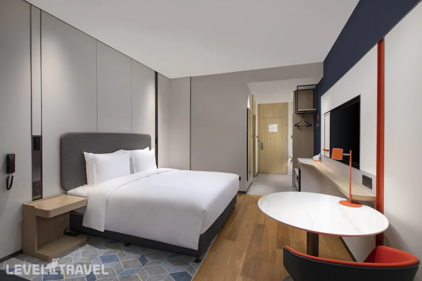 фотографии номера Улучшенный номер отеля Holiday Inn Express Beijing Yizhuang Center, An Ihg Hotel в Китай(Пекин) - фото №1