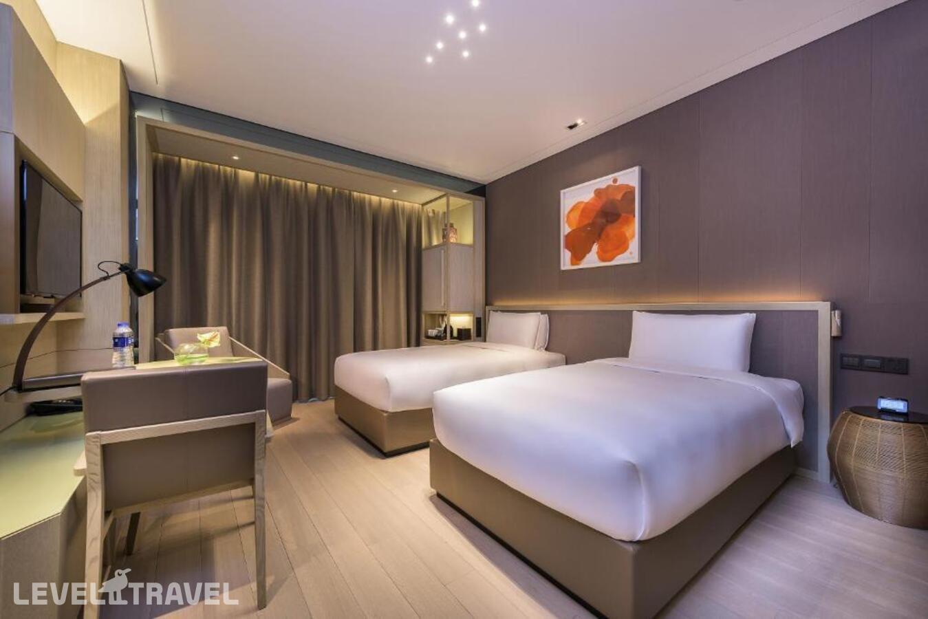 фотографии номера Улучшенный (две односпальные кровати) отеля Novotel Shanghai Clover в Китай(Шанхай) - фото №2