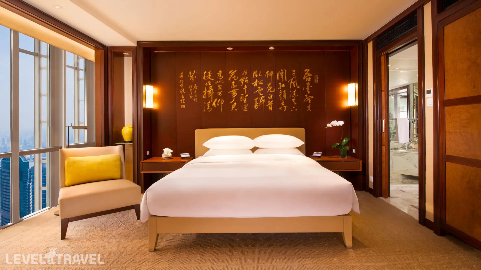 фотографии номера Представительский люкс отеля Grand Hyatt Shanghai в Китай(Шанхай) - фото №2