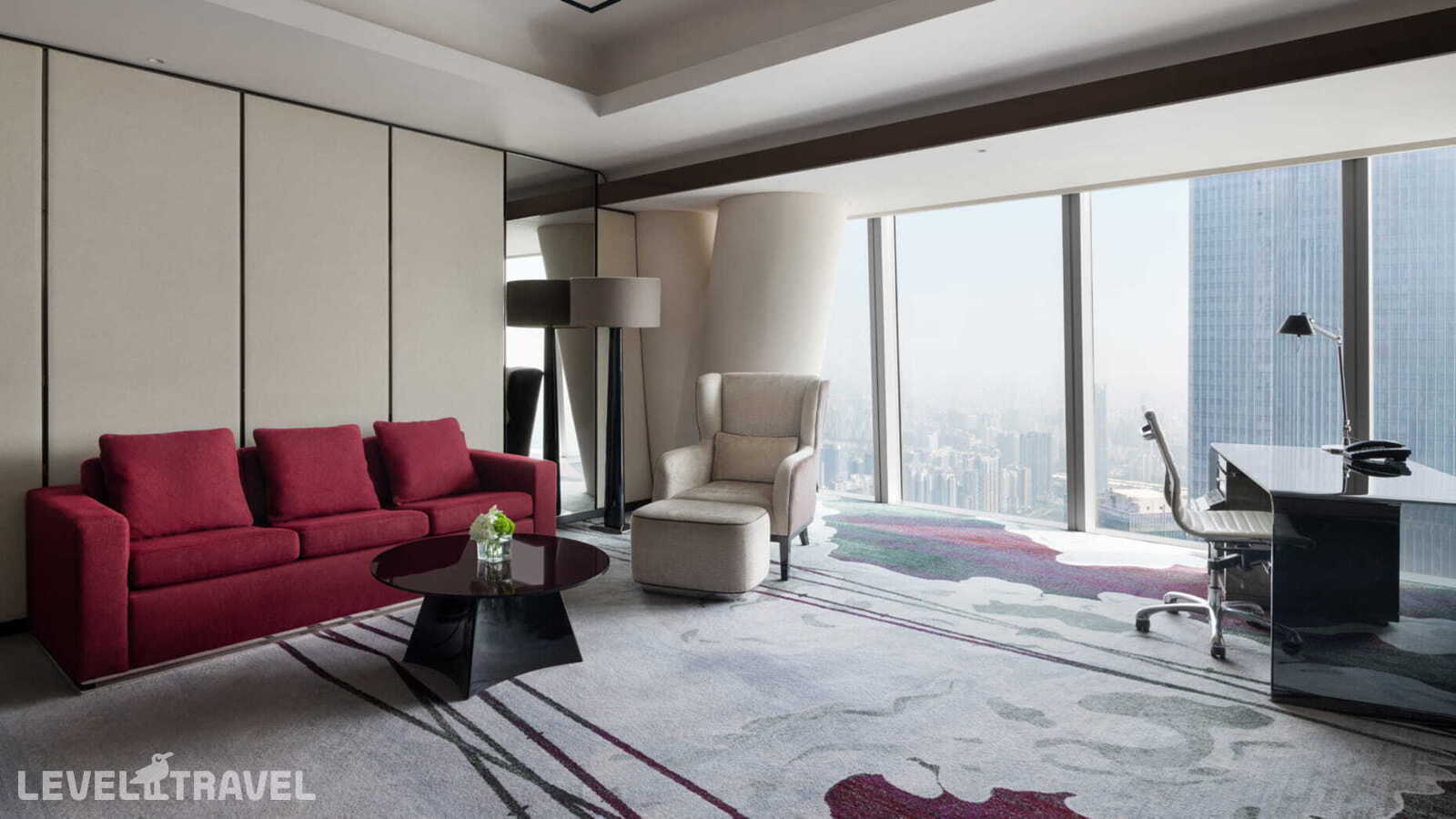 фотографии номера Роскошный люкс с видом на реку отеля Four Seasons Guangzhou в Китай(Гуанчжоу) - фото №1