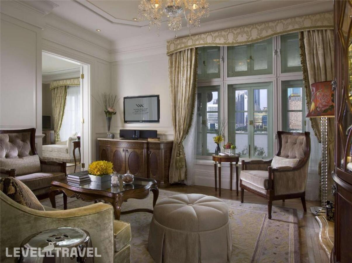 фотографии номера Клубный люкс отеля Waldorf Astoria Shanghai On The Bund в Китай(Шанхай) - фото №2