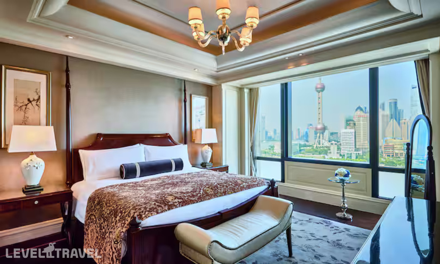 фотографии номера Люкс Noble отеля Waldorf Astoria Shanghai On The Bund в Китай(Шанхай) - фото №5