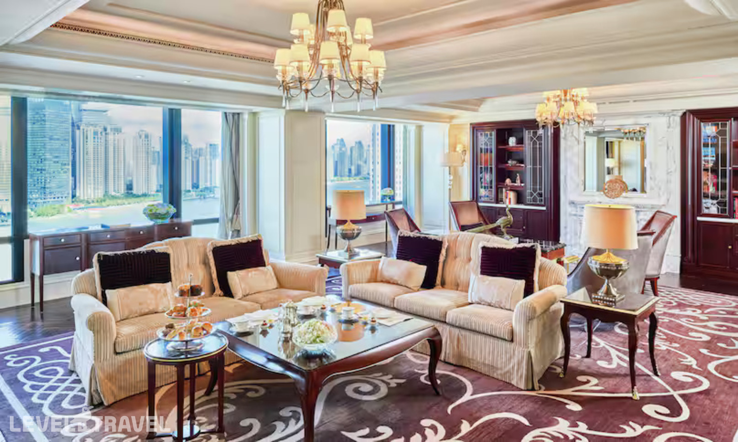фотографии номера Люкс президентский отеля Waldorf Astoria Shanghai On The Bund в Китай(Шанхай) - фото №2