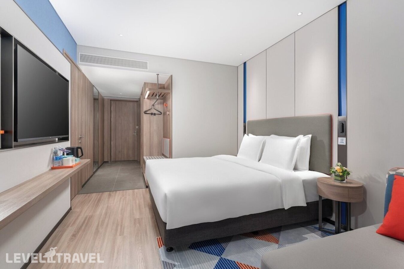 фотографии номера Стандартный номер отеля Holiday Inn Express Guangzhou Panyu Dashi By Ihg в Китай(Гуанчжоу) - фото №1
