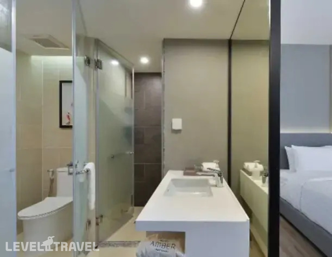 фотографии номера Делюкс с видом на город (две односпальные кровати) отеля Hotel Amber Pattaya в Таиланд(Центральная Паттайя) - фото №5