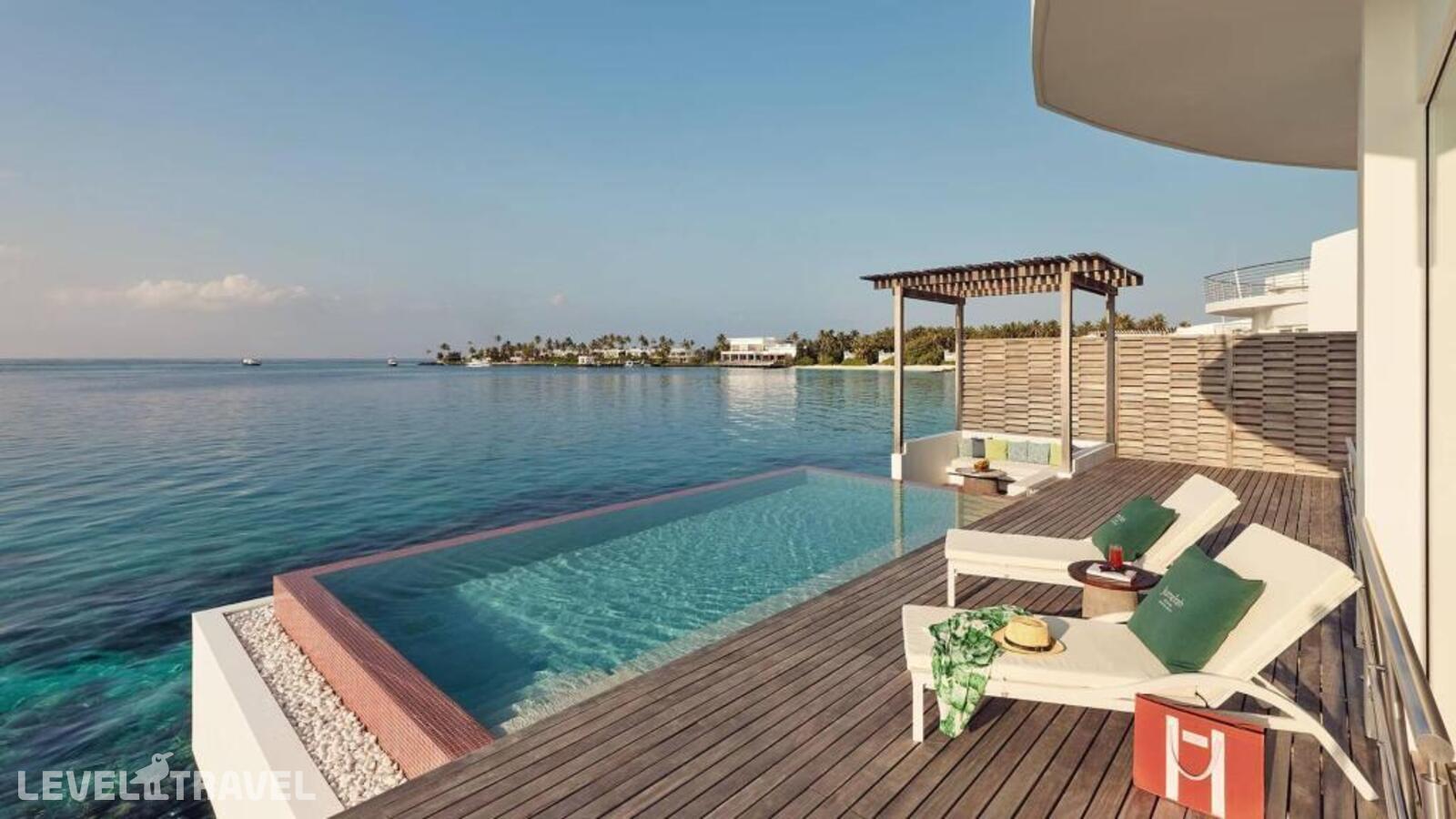 фотографии номера Вилла Grand с бассейном и видом на лагуну отеля Jumeirah Maldives (Olhahali Island) в Мальдивы(Северный Мале Атолл) - фото №5