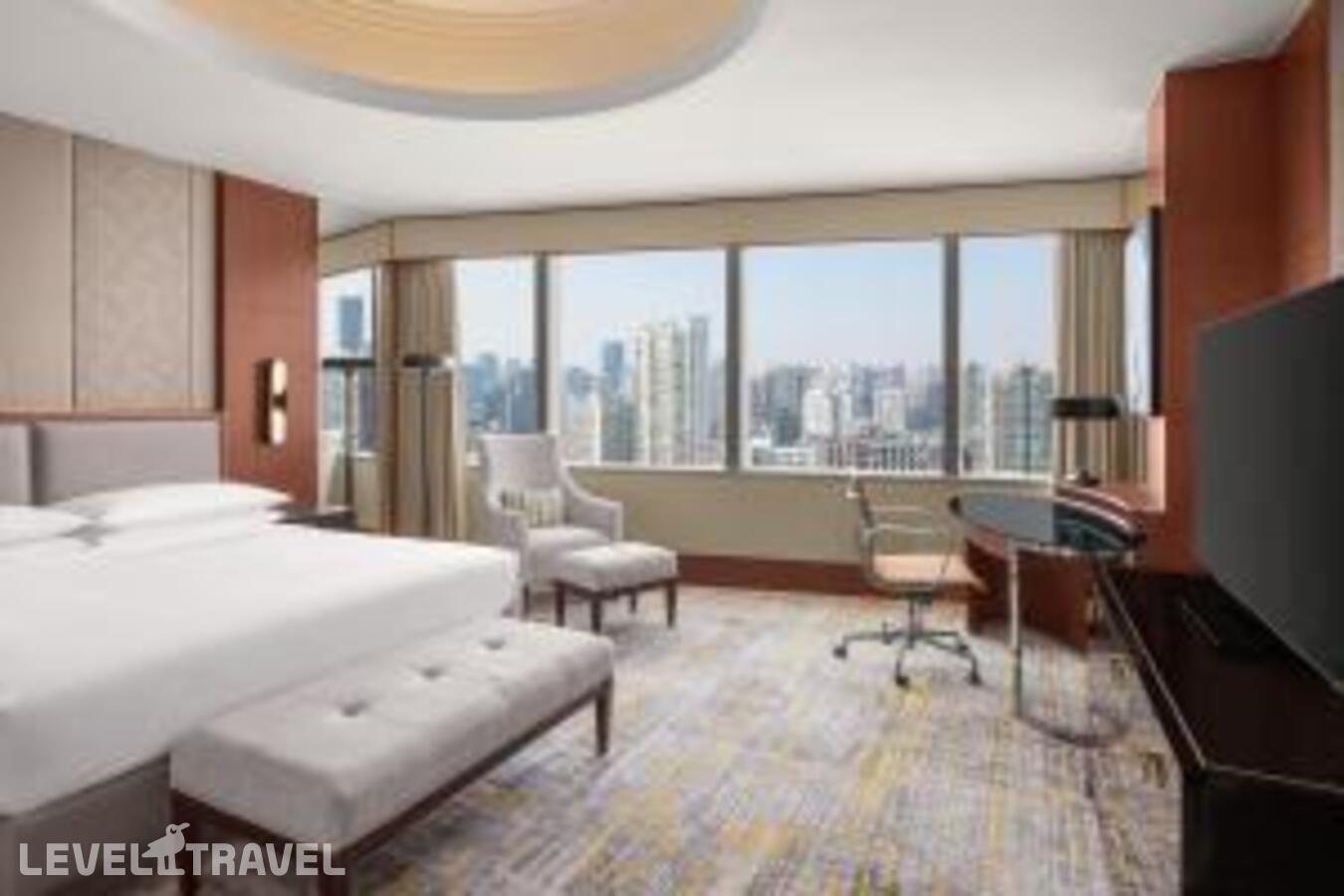 фотографии номера Семейный номер отеля Shanghai Marriott Marquis City Centre в Китай(Шанхай) - фото №1