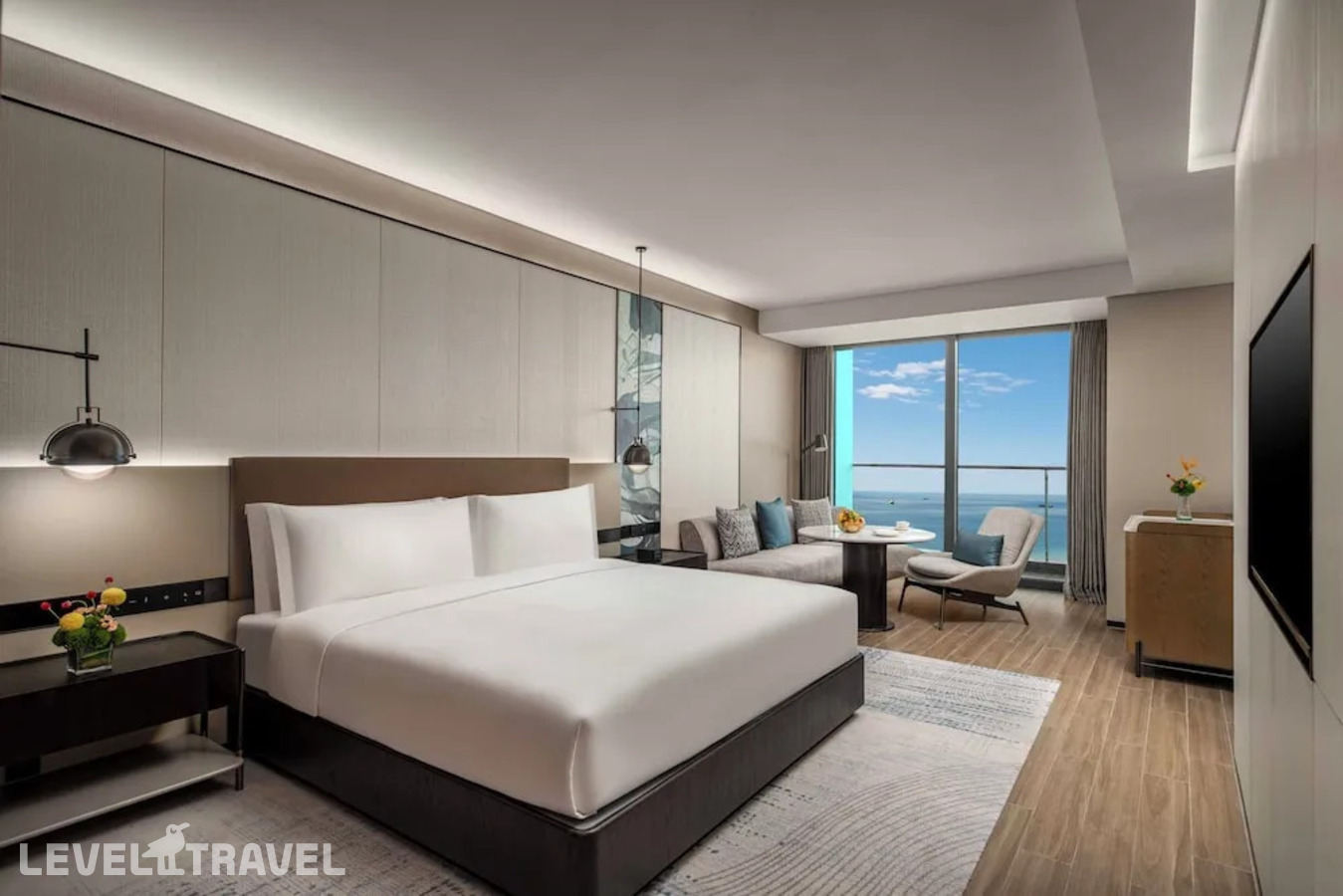 Двухместный номер Standard oceanfront двуспальная кровать — фото 5