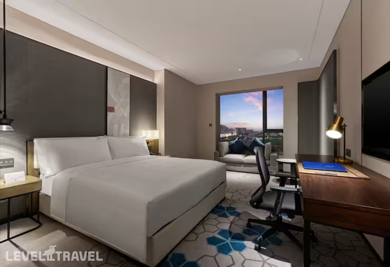 фотографии номера Представительский номер отеля Doubletree By Hilton Baoding в Китай(Баодин) - фото №2
