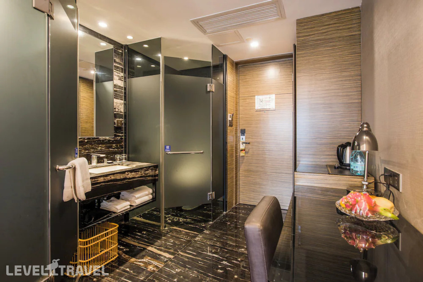фотографии номера Улучшенный (две односпальные кровати) отеля La Perle International Hotel в Китай(Гуанчжоу) - фото №3