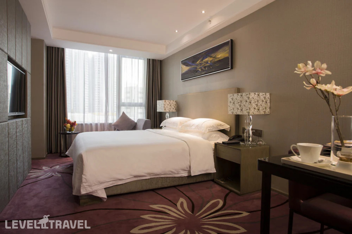 фотографии номера Представительский номер отеля La Perle International Hotel в Китай(Гуанчжоу) - фото №7