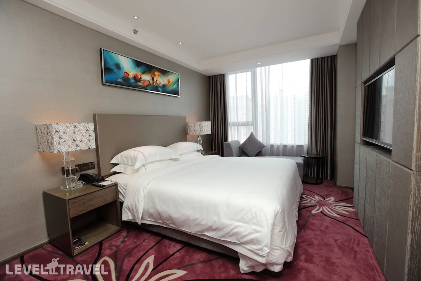 фотографии номера Представительский номер отеля La Perle International Hotel в Китай(Гуанчжоу) - фото №3