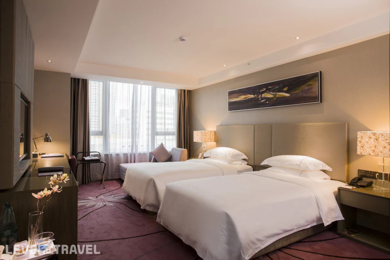фотографии номера Представительский (две односпальные кровати) отеля La Perle International Hotel в Китай(Гуанчжоу) - фото №5