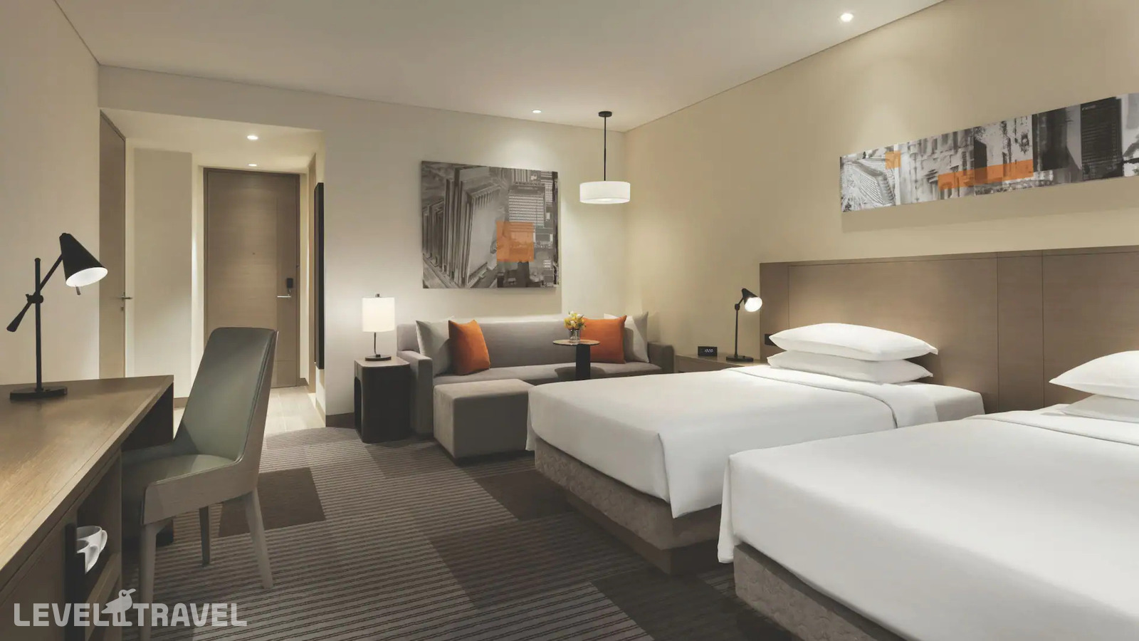 фотографии номера Стандартный (две односпальные кровати) отеля Hyatt Place Shanghai Tianshan Plaza в Китай(Шанхай) - фото №1