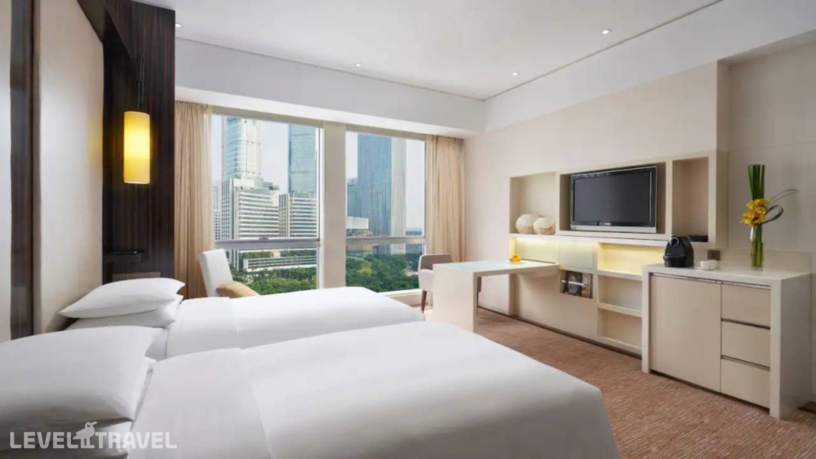 фотографии номера Стандартный (две односпальные кровати) отеля Grand Hyatt Guangzhou в Китай(Гуанчжоу) - фото №2