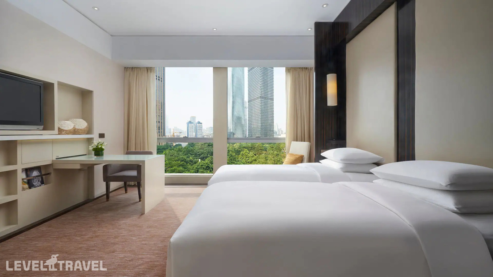 фотографии номера Стандартный (две односпальные кровати) отеля Grand Hyatt Guangzhou в Китай(Гуанчжоу) - фото №1