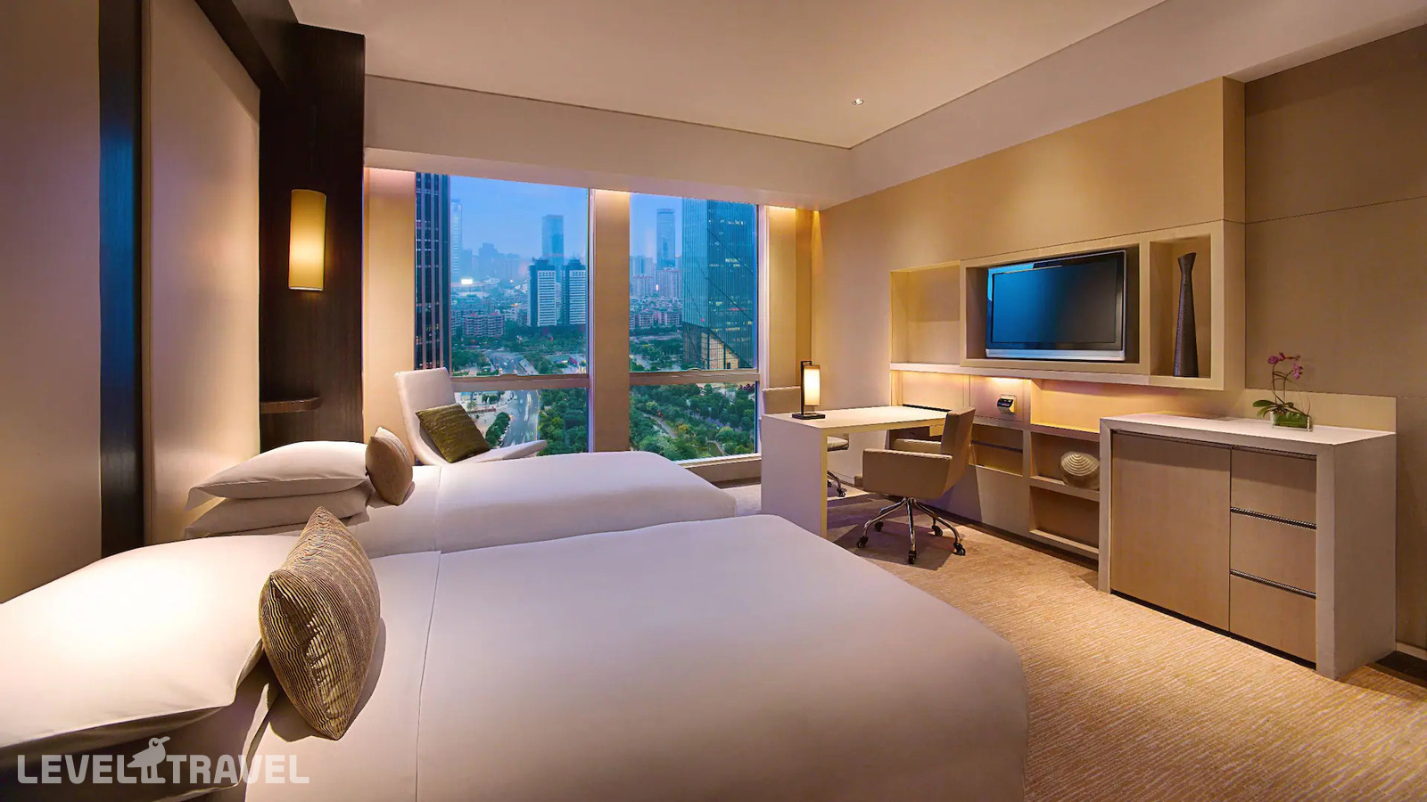 фотографии номера Стандартный с видом на сад (две односпальные кровати) отеля Grand Hyatt Guangzhou в Китай(Гуанчжоу) - фото №1
