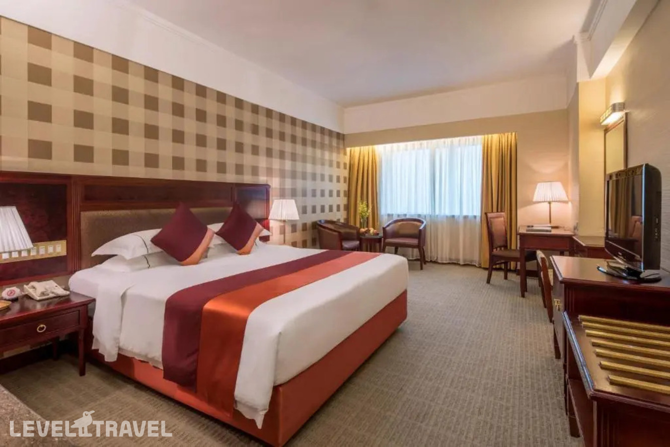 фотографии номера Делюкс отеля Asia International Hotel Guangzhou в Китай(Гуанчжоу) - фото №1