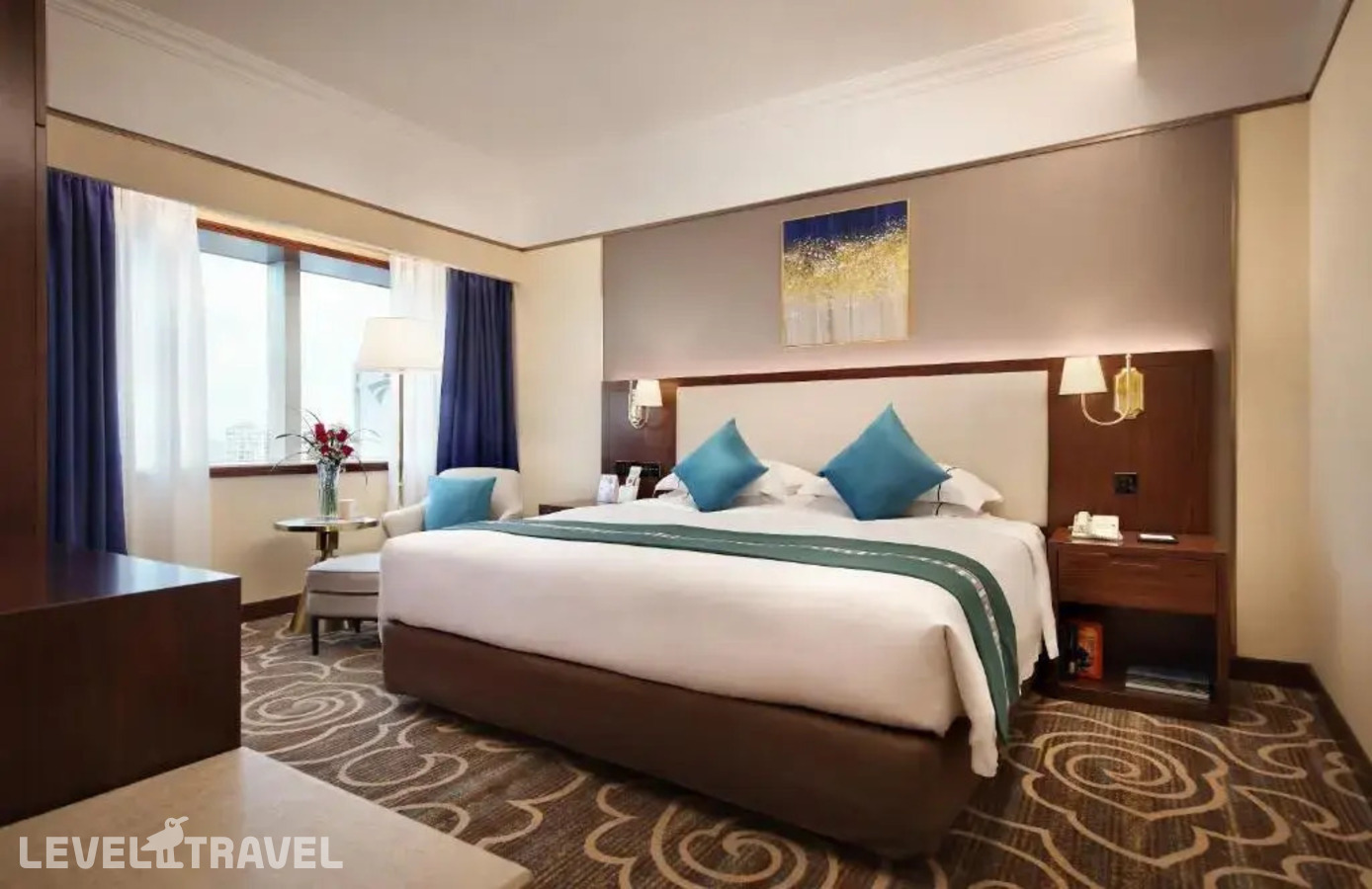 фотографии номера Люкс роскошный отеля Asia International Hotel Guangzhou в Китай(Гуанчжоу) - фото №1