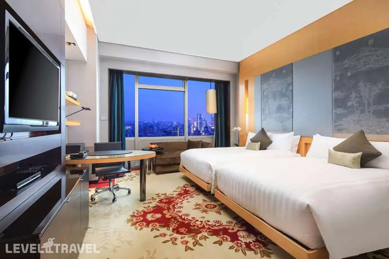 фотографии номера Премиум (две односпальные кровати) отеля The Longemont Hotel Shanghai в Китай(Шанхай) - фото №1