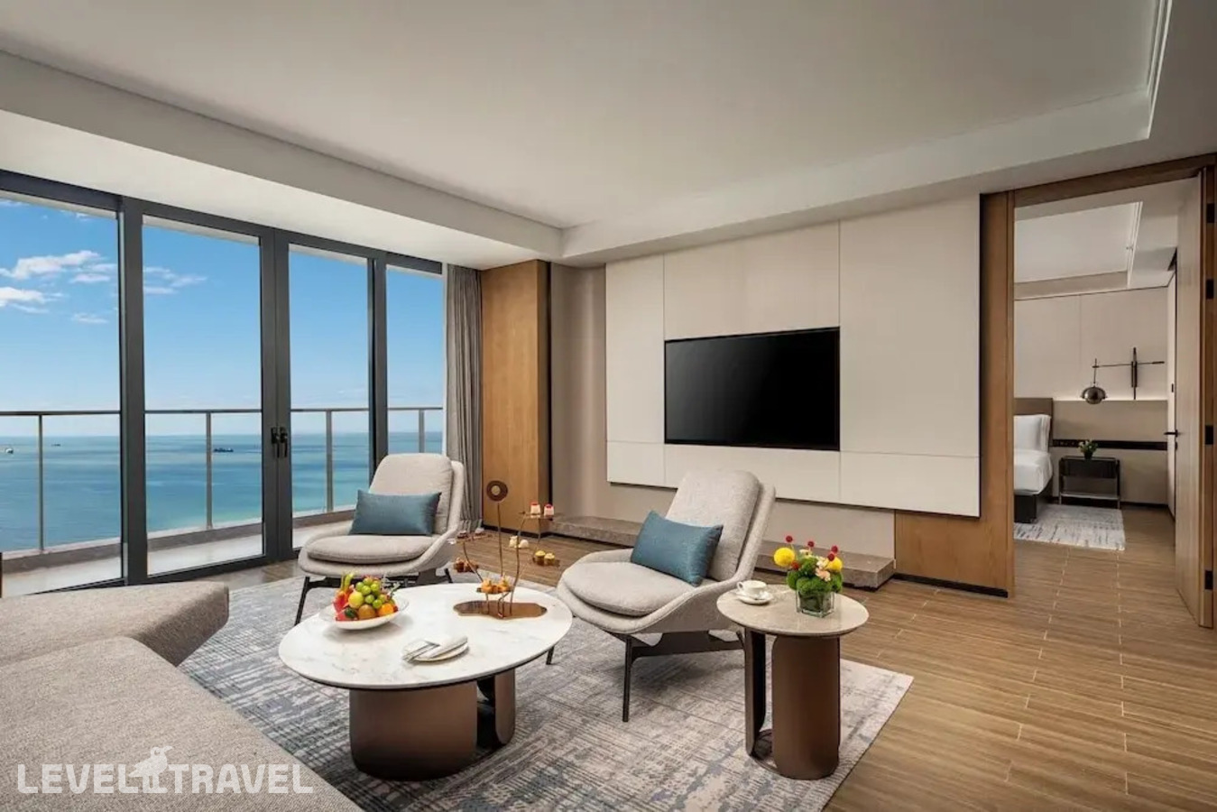 Двухместный люкс c 1 комнатой oceanfront двуспальная кровать — фото 4