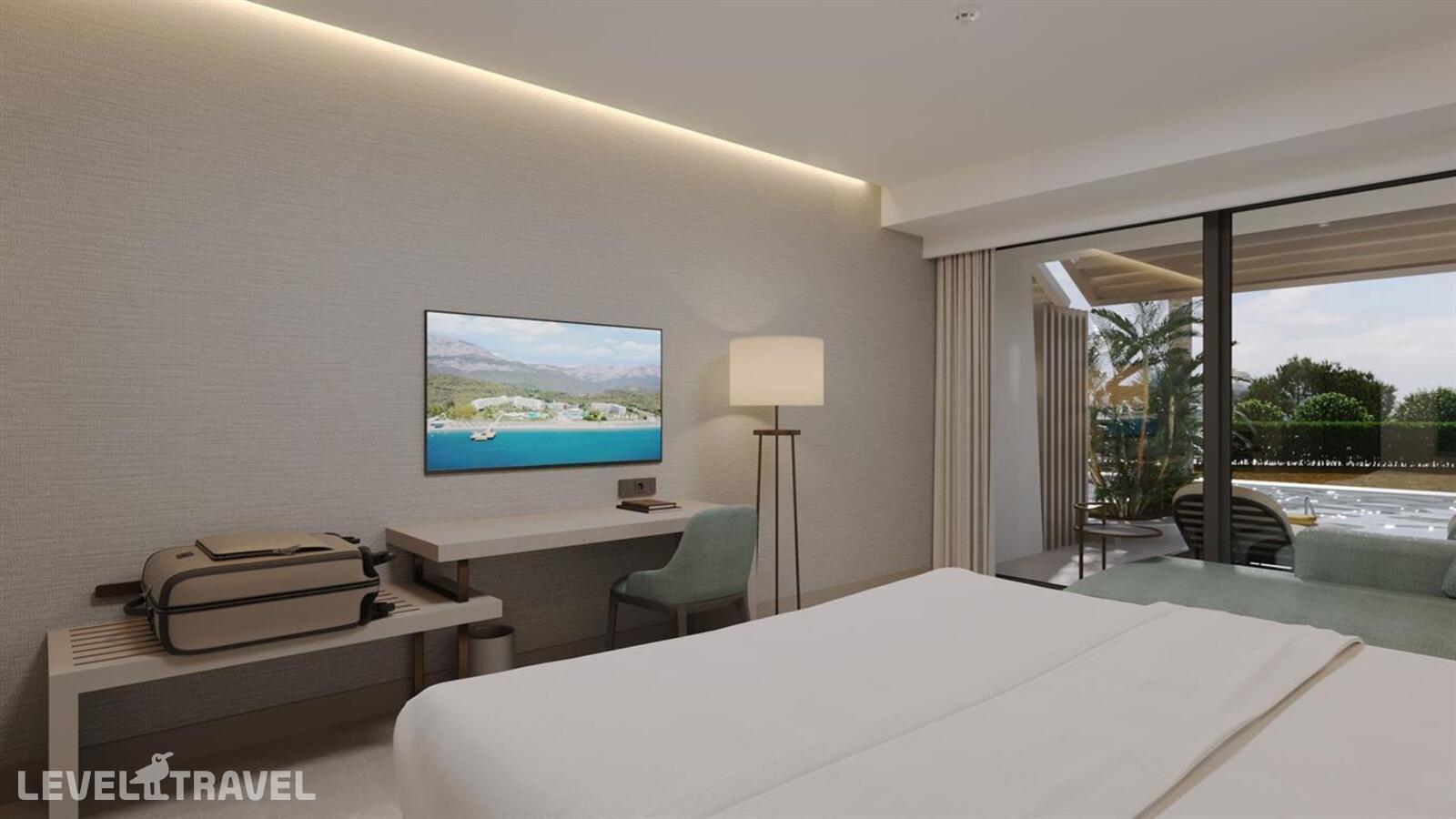 фотографии номера Делюкс с выходом к бассейну отеля Mirage Park Resort (Ex. Majesty Mirage Park Resort) в Турция(Гёйнюк) - фото №3