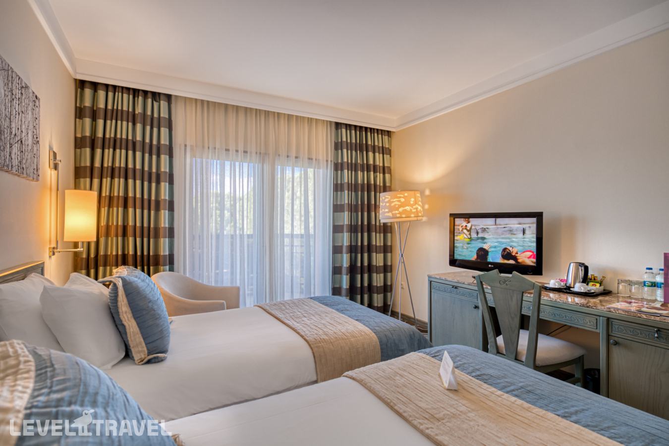 фотографии номера Стандартный с видом на сад (две односпальные кровати) отеля Xanadu Resort в Турция(Белек) - фото №2
