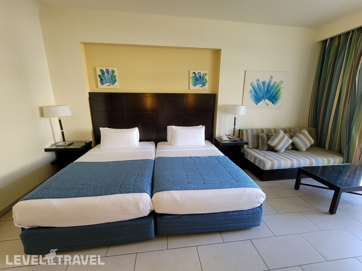 фотографии номера Улучшенный (две односпальные кровати) отеля Reef Oasis Blue Bay Resort & Spa в Египет(Гарденс Бэй) - фото №1