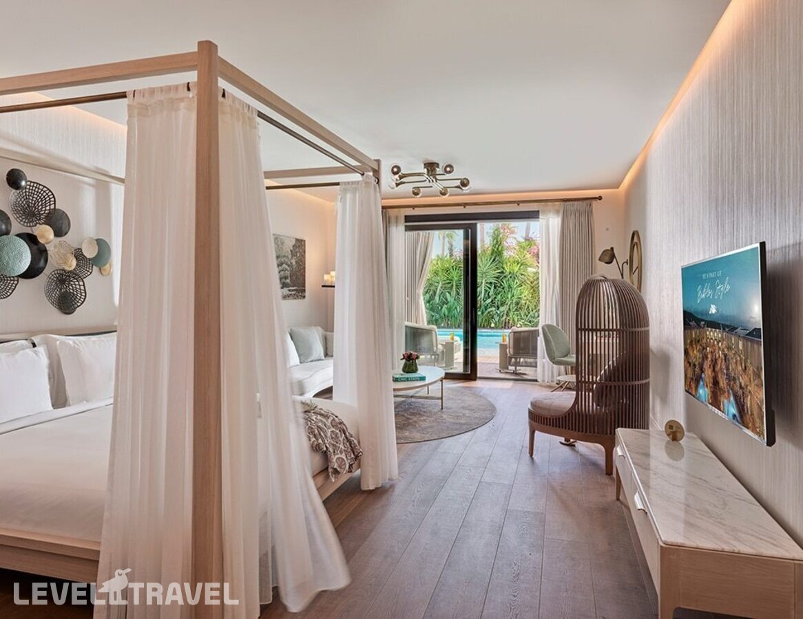 фотографии номера Люкс Гранд Лагуна отеля Biblos Resort Alacati в Турция(Чешме) - фото №1