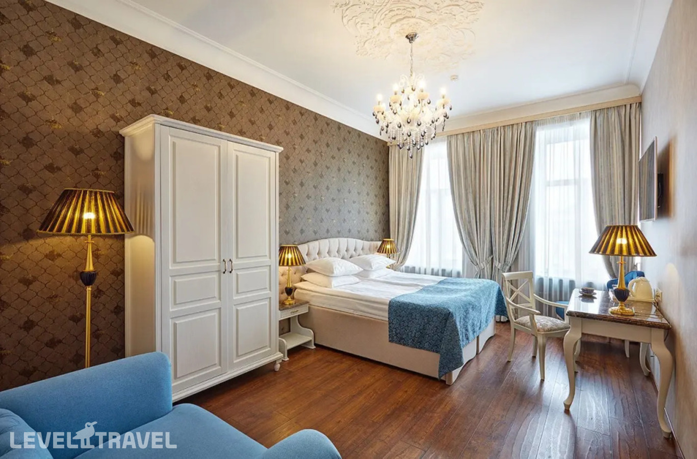 фотографии номера Люкс (две односпальные кровати) отеля Rossi Boutique Hotel & Spa в Россия(Центральный район) - фото №1