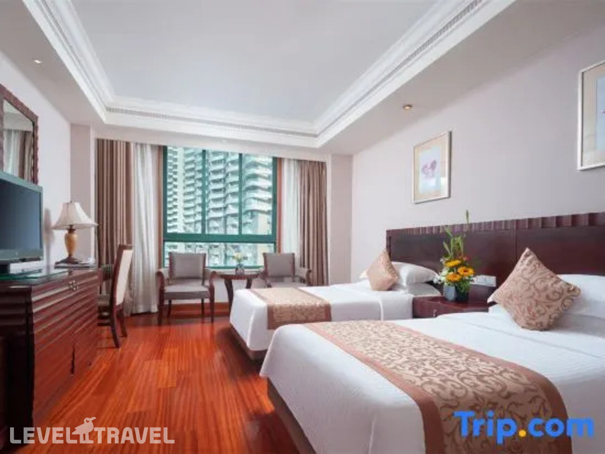 фотографии номера Комфорт (две односпальные кровати) отеля Sanya Jinjiang Baohong Hotel Annex Building в Китай(Дадунхай Бэй) - фото №2