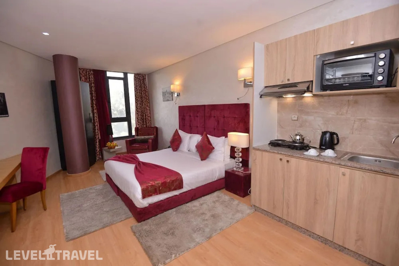 фотографии номера Двухместный номер Prestige двуспальная кровать отеля Le 135 Hotel в Марокко(Касабланка) - фото №1