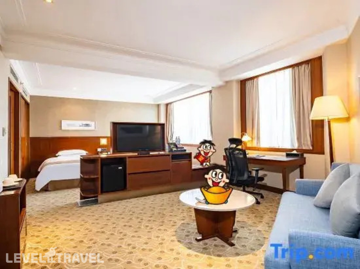 фотографии номера Роскошный люкс (две односпальные кровати) отеля San Want Hotel в Китай(Шанхай) - фото №4