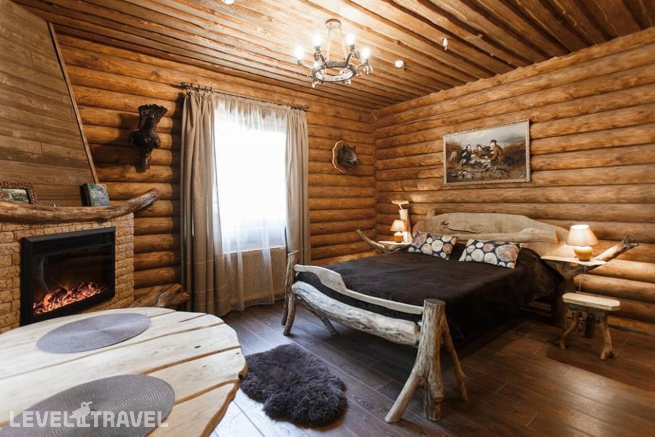 фотографии номера Охотничий домик отеля Отель LogHouse в Россия(Советский район) - фото №1