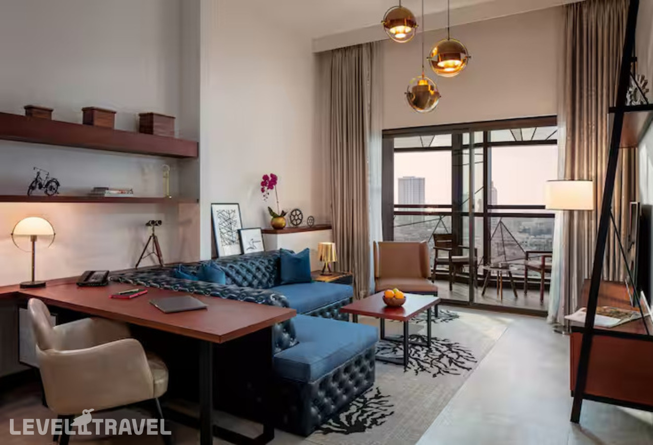 фотографии номера Семейный люкс (1 спальня) отеля Doubletree By Hilton Dubai M Square Hotel & Residences в ОАЭ(Бар Дубай) - фото №7