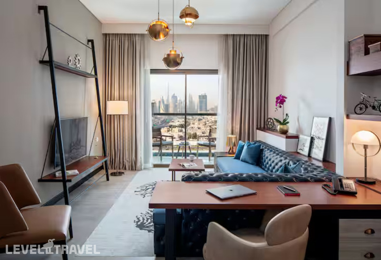 фотографии номера Семейный люкс (3 спальни) отеля Doubletree By Hilton Dubai M Square Hotel & Residences в ОАЭ(Бар Дубай) - фото №5
