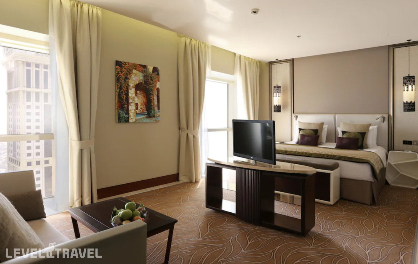 фотографии номера Представительская студия отеля The Tower Plaza Hotel Dubai (Ex. Millennium Plaza Hotel) в ОАЭ(Дубай Джумейра) - фото №1